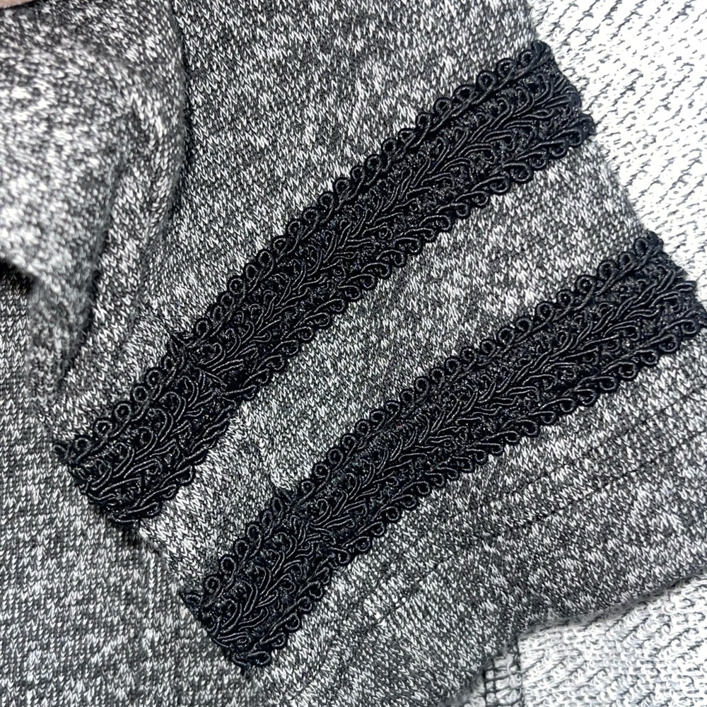 NWT Tommy Hilfiger tweed open front band jacket size large - Picture 15 of 15